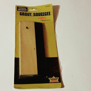 Grout Squeegee by Tool Shop Wooden Handle 8" Model# 709-5254